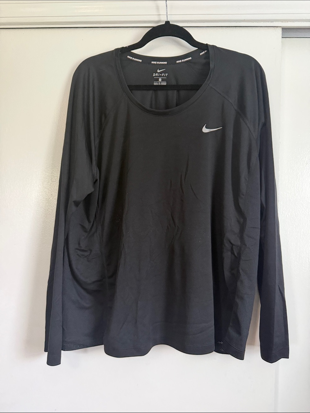 Nike Black Dri-FIT Running Tee